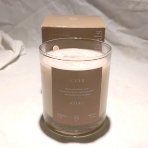 *NIB* Oak Essentials Cuir Rose Candle